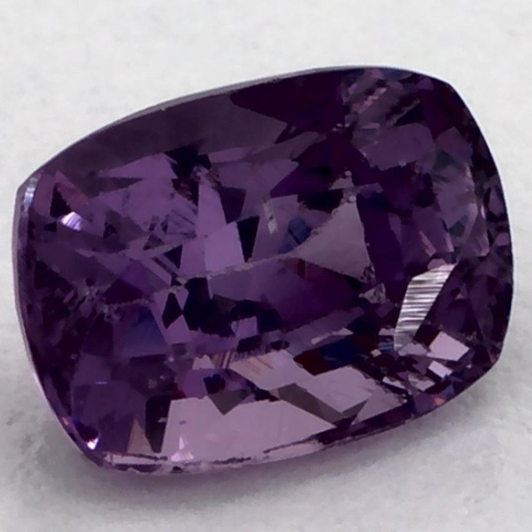 Taglio cuscino 1.26 carati di zaffiro rosa a cuscino, gemma sciolta in vendita