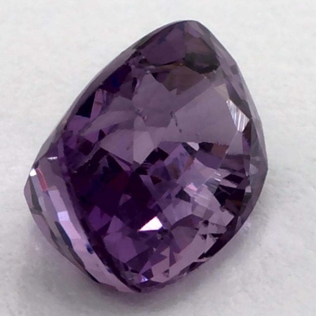 1.26 carati di zaffiro rosa a cuscino, gemma sciolta in vendita 2