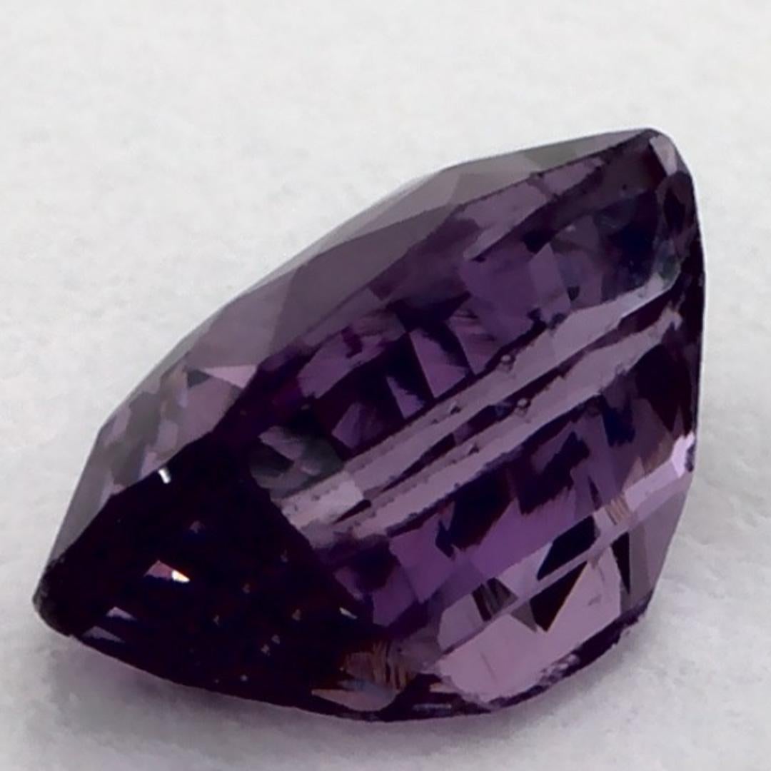 1.26 carati di zaffiro rosa a cuscino, gemma sciolta in vendita 3