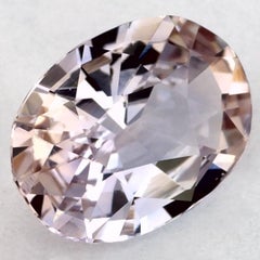 1.26 Ct Pink Sapphire Oval Loose Gemstone (pierre précieuse en vrac)