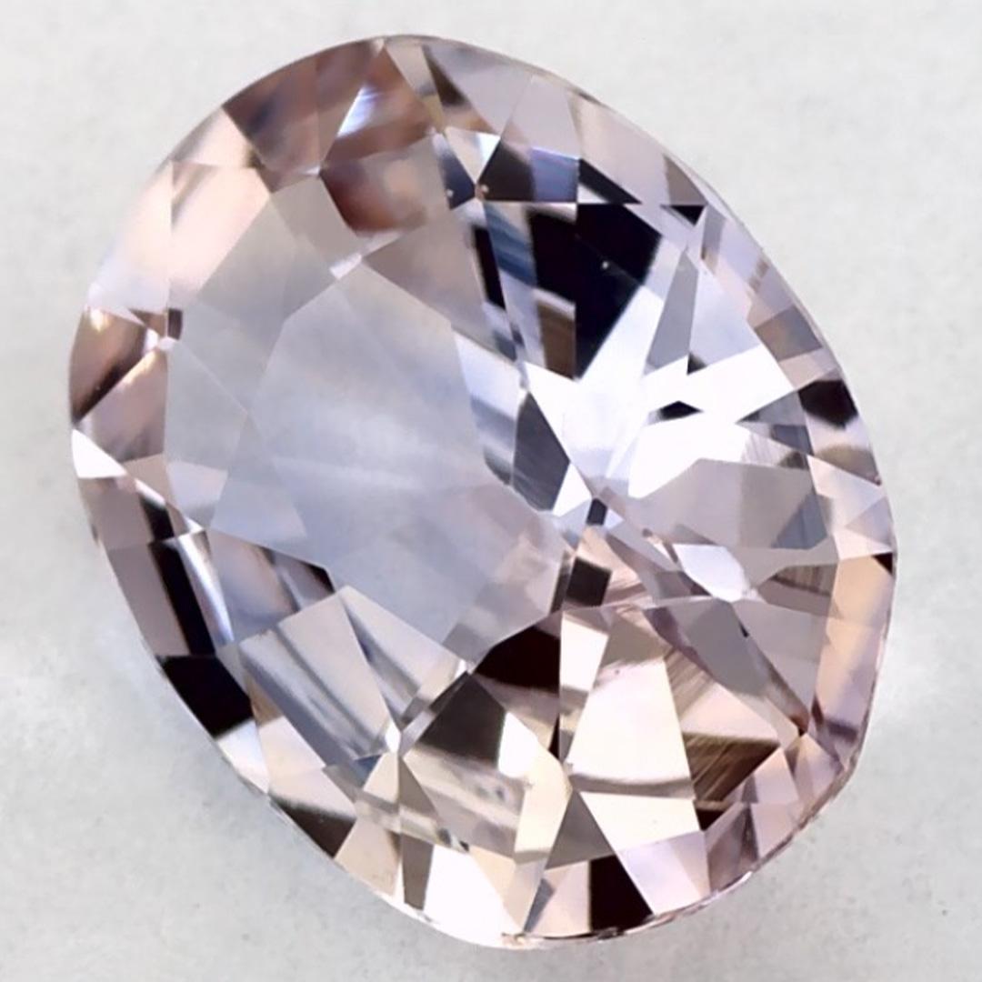 Oval Cut 1.26 Ct Pink Sapphire Oval Loose Gemstone For Sale