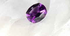 12.65ct Hexagonal Purple Amethyst loose gemstone