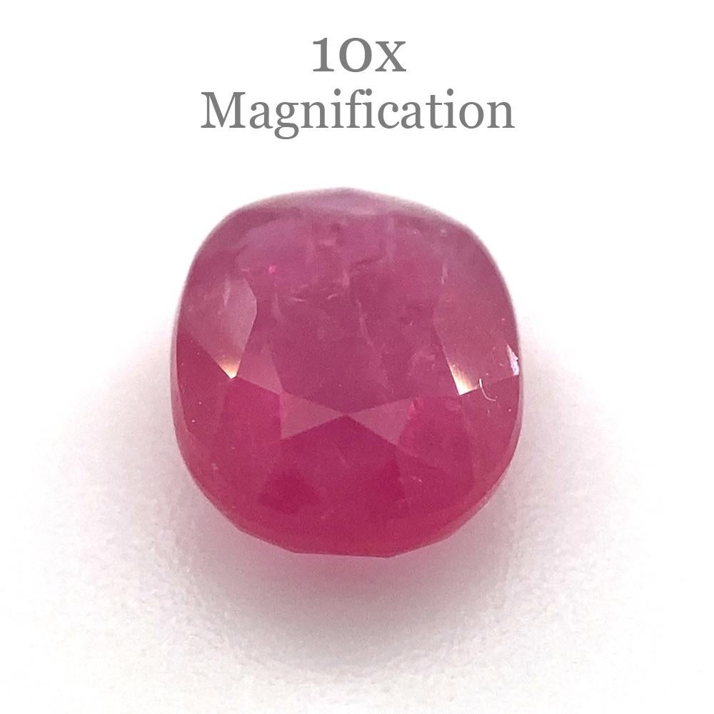 1.26ct Oval Red Ruby Unheated For Sale 5