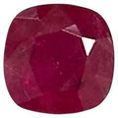 1.27 Carat cushion-cut Mozambique Ruby