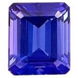 SKU - 50002	
Stone : Natural Tanzanite
Shape - Emerald Cut	
Grade - AAA
Clarity - Eye clean
Weight - 12.7 cts
Length * Weight * Height -  13.9*11.8*8.6

AAA Tanzanite is one of the rarest gemstones in the world. Get this beautiful gem to grace your