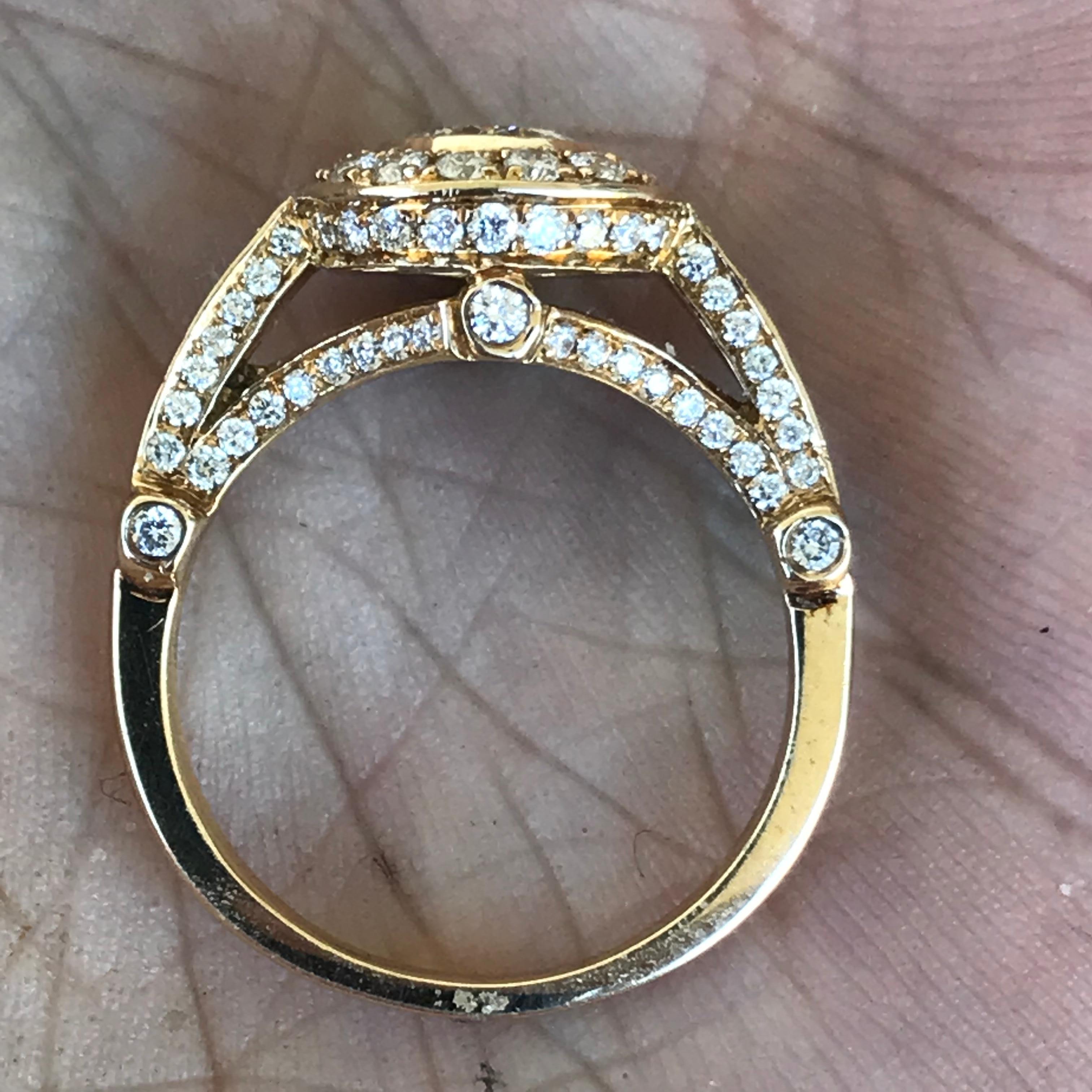 B8092011

1.27+ CTW Diamond and Platinum Engagement Ring - Nice Round Cut Diamond

Center Stone Diamond Details : 
Carat weight: 0.57
Shape: Round
Color - 
Clarity - 

Side Diamond Details:
Carat Weight : 0.71 Carats
Color: G-H
Clarity : VS-Si