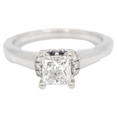 Anello nuziale con diamante e zaffiro da 1,27 carati firmato Vera Wang