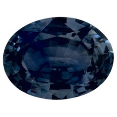 1.27 Ct Blue Sapphire Oval Loose Gemstone