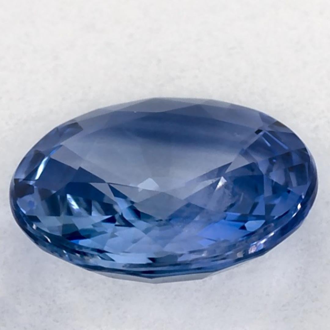 1.27 Karat Blauer runder Saphir, loser Edelstein im Zustand „Neu“ im Angebot in Fort Lee, NJ