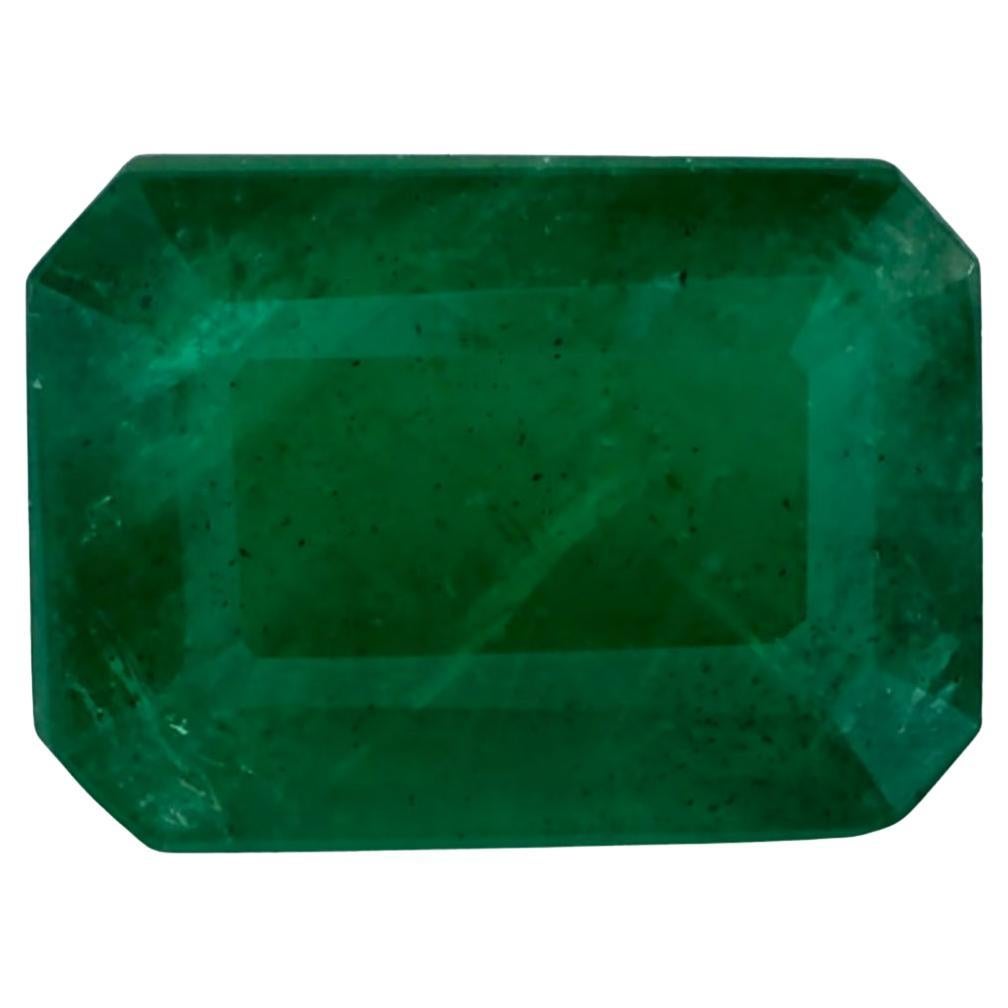 1.27 Ct Emerald Octagon Loose Gemstone (pierre précieuse en vrac) en vente
