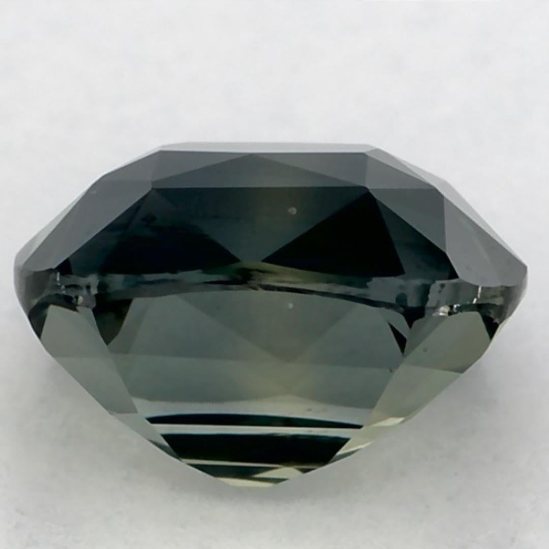 1.27 Ct Green Sapphire Cushion Loose Gemstone Neuf - En vente à Fort Lee, NJ