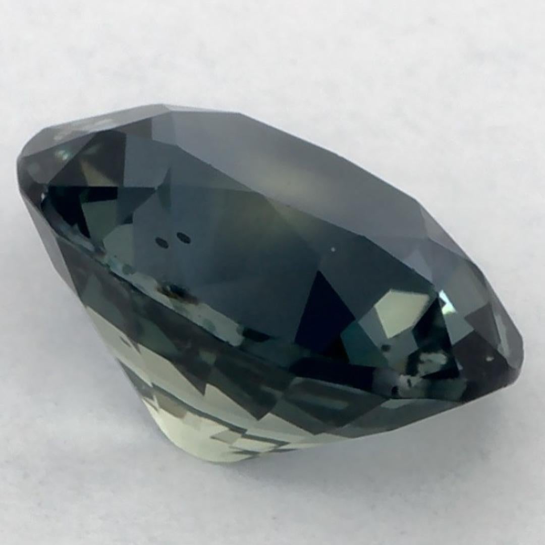 1.27 Karat Grüner Saphir Oval Loser Edelstein im Zustand „Neu“ im Angebot in Fort Lee, NJ