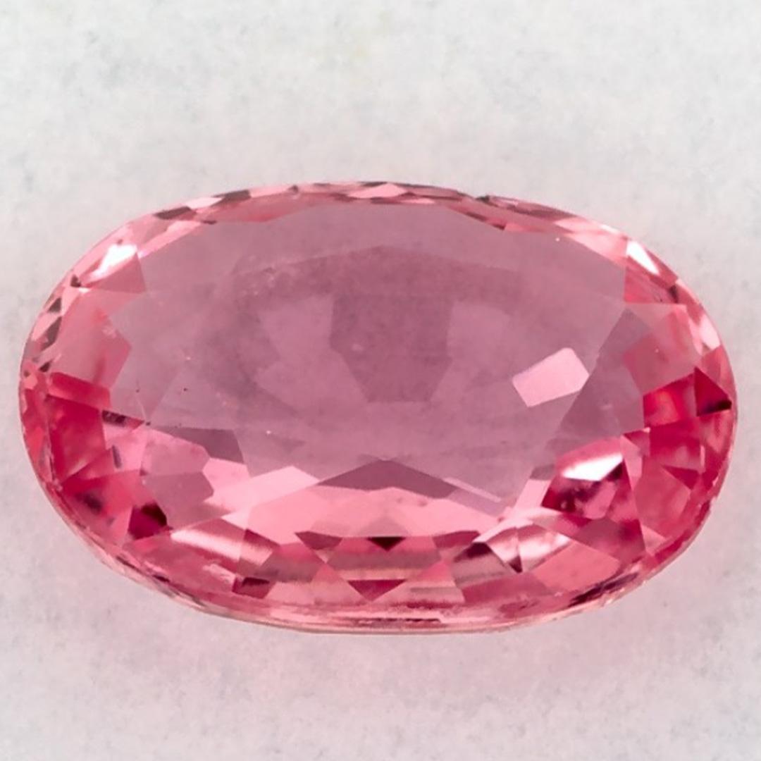1.27 Karat Rosa Saphir Oval Loser Edelstein im Zustand „Neu“ im Angebot in Fort Lee, NJ