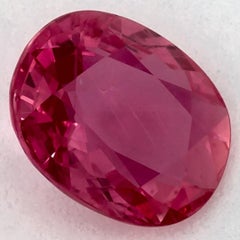 1.27 Ct Ruby Oval Loose Gemstone