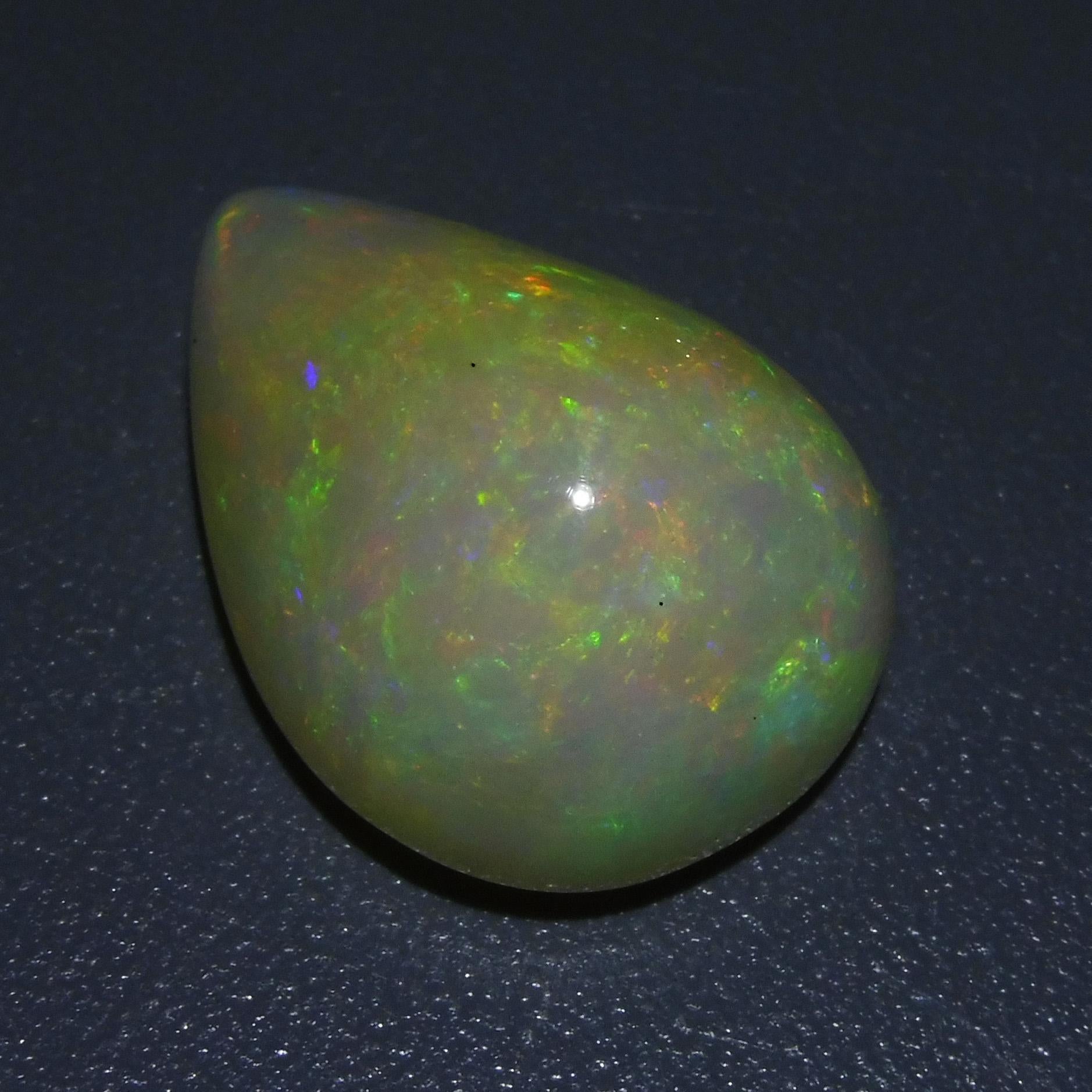 12.72 ct Pear Cabochon Opal For Sale 8