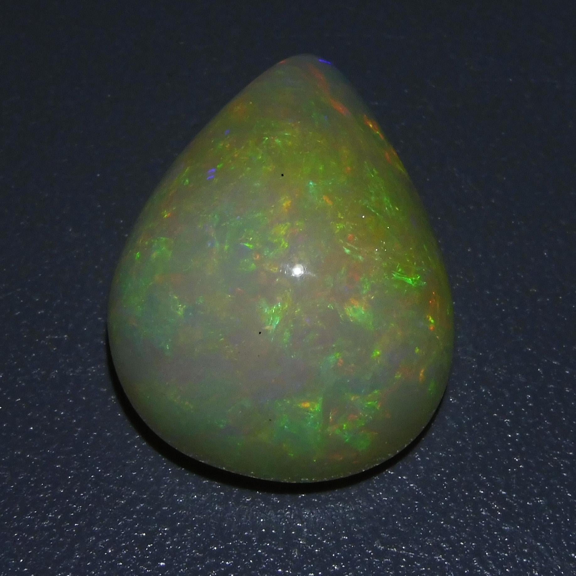 12.72 ct Pear Cabochon Opal For Sale 13