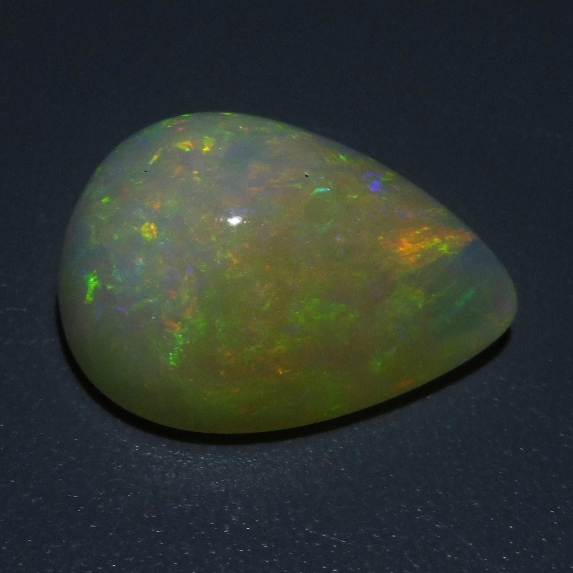 12.72 ct Pear Cabochon Opal For Sale 14