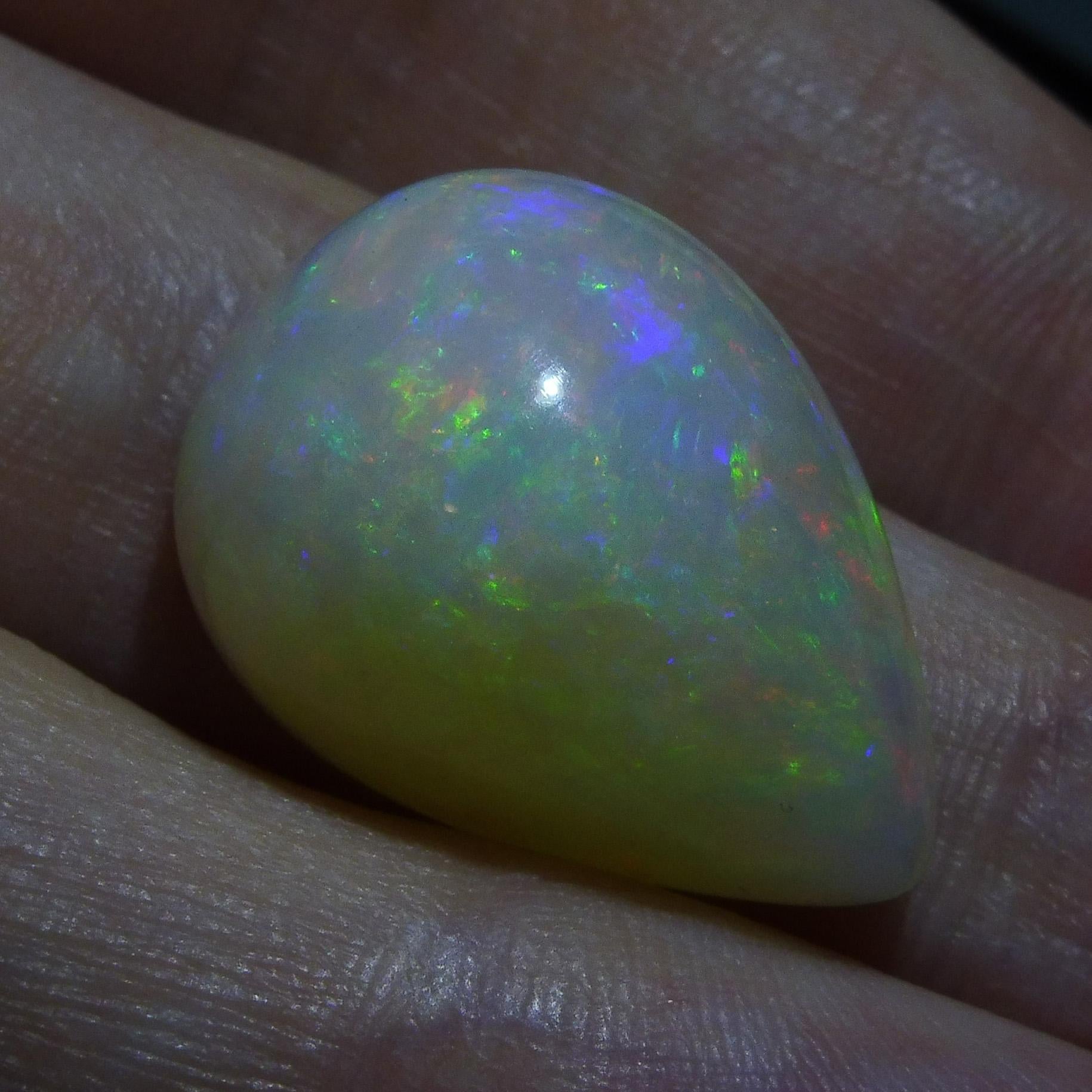 12.72 ct Pear Cabochon Opal For Sale 4
