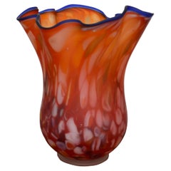 Azerbaijan Blown Art Glass Vase