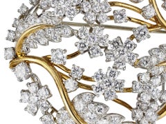 12.75 Carat Diamond Oscar Heyman Circle Pin