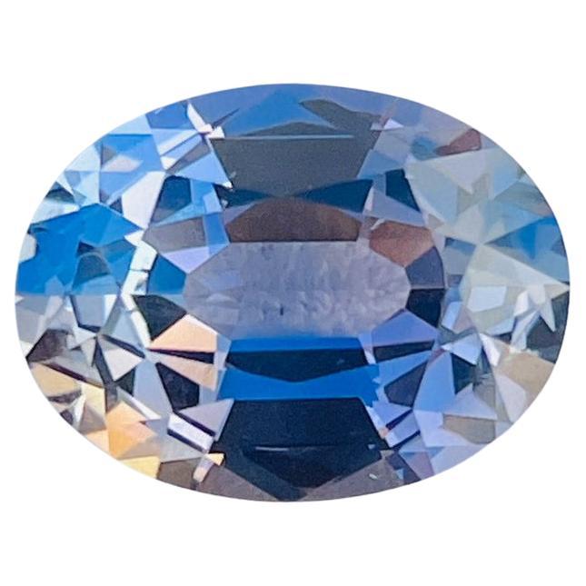 GIT certificate Natural Unheated Tanzanite Metallic purple  6.96 Ct