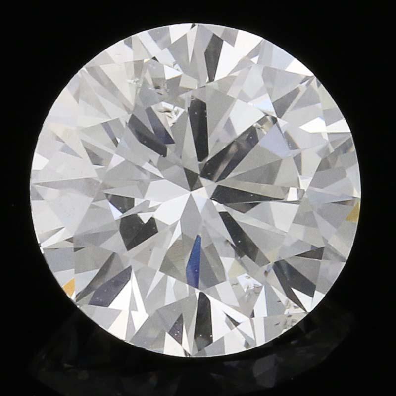 Round Cut 1.27 Carat Loose Diamond, Round Brilliant Cut GIA Graded Solitaire SI1 G