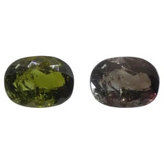 1.27ct Oval Yellowish Green to Yellowish Brown Alexandrite GIA Certified