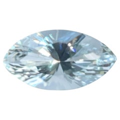 1.28 Carat Marquise Faceted Aquamarine Loose Gemstone