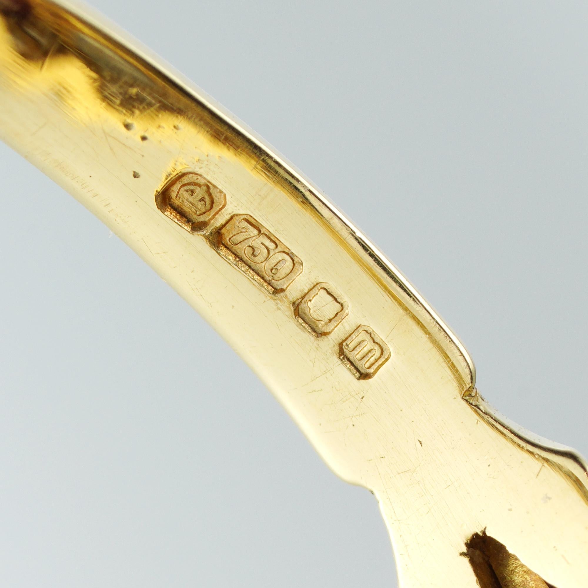 Taglio a goccia Anello doppio cuore in oro con diamante a forma di pera da 1,28 carati in vendita