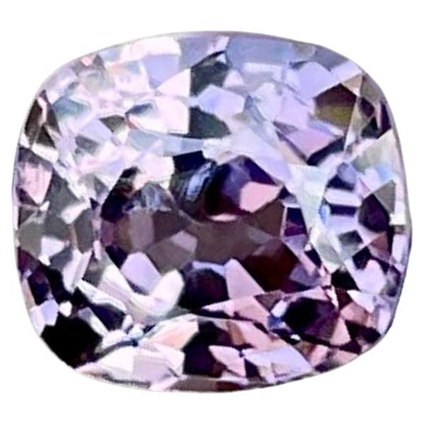1.28 carats Purplish Pink Burmese Spinel Cushion Cut Natural Gemstone