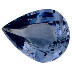 1.28 Ct Blue Sapphire Pear Loose Gemstone