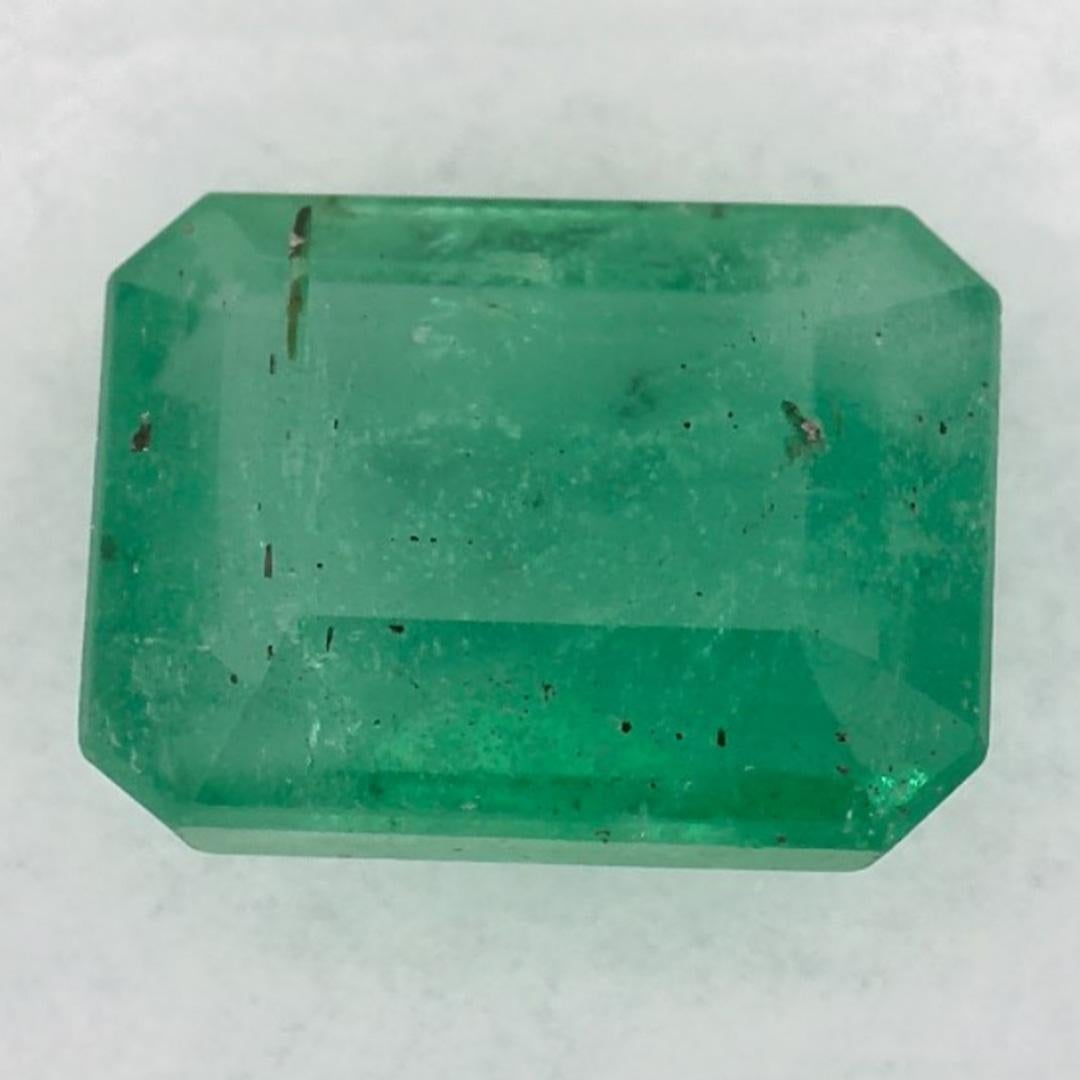 1.28 Ct Emerald Octagon Cut Loose Gemstone (pierre précieuse en vrac) Neuf - En vente à Fort Lee, NJ