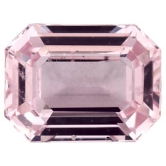 1.28 Ct Pink Sapphire Octagon Cut Loose Gemstone