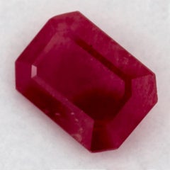 1.28 Ct Ruby Octagon Cut Loose Gemstone