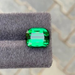 12,80 Karat Natürliche Lose Qualität Grüner Turmalin Cushion Schliff Afghanischer Edelstein