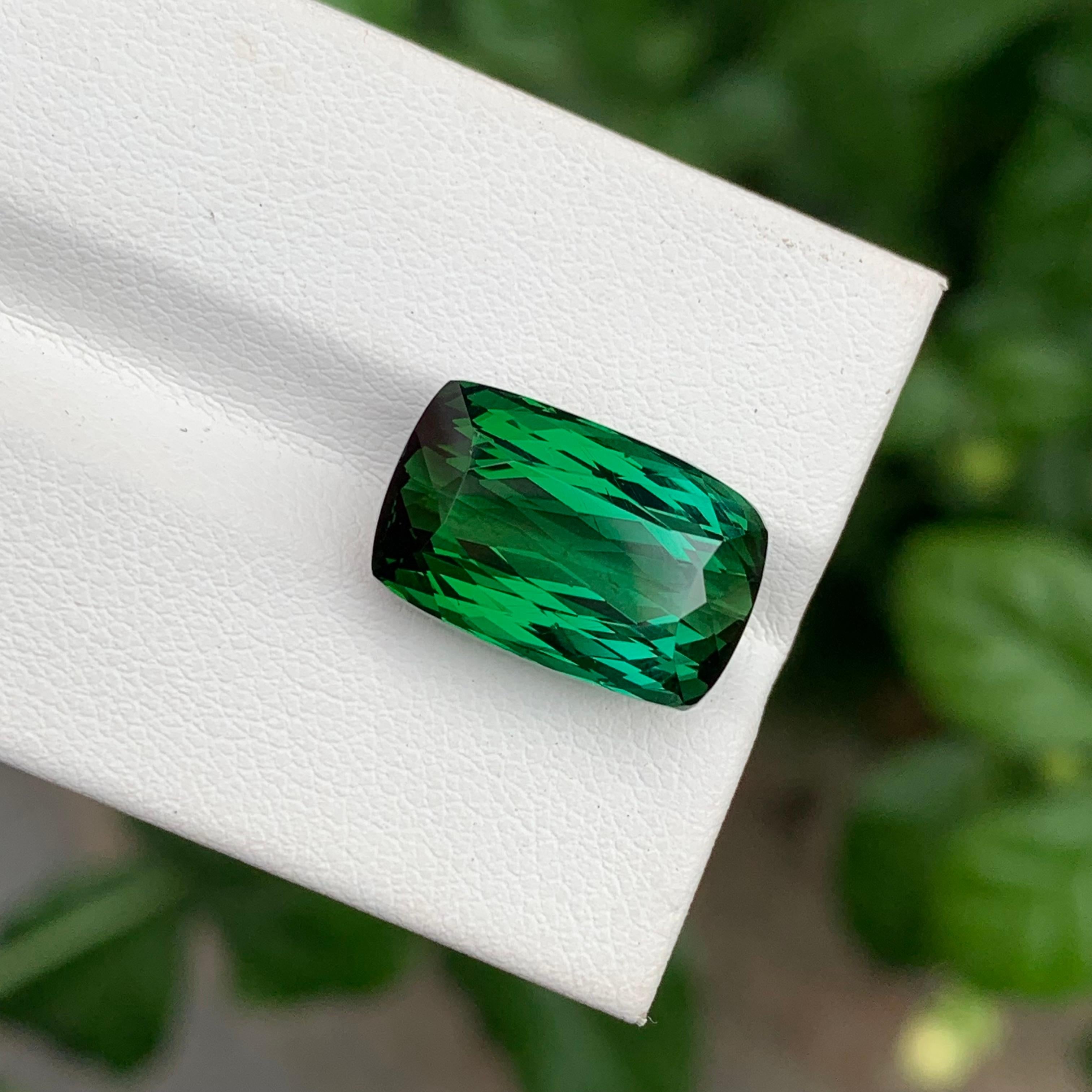 12,80 Karat Natürlicher Loser Vivid Grüner Turmalin Can Shape Edelstein aus Erdmine im Zustand „Neu“ im Angebot in Peshawar, PK