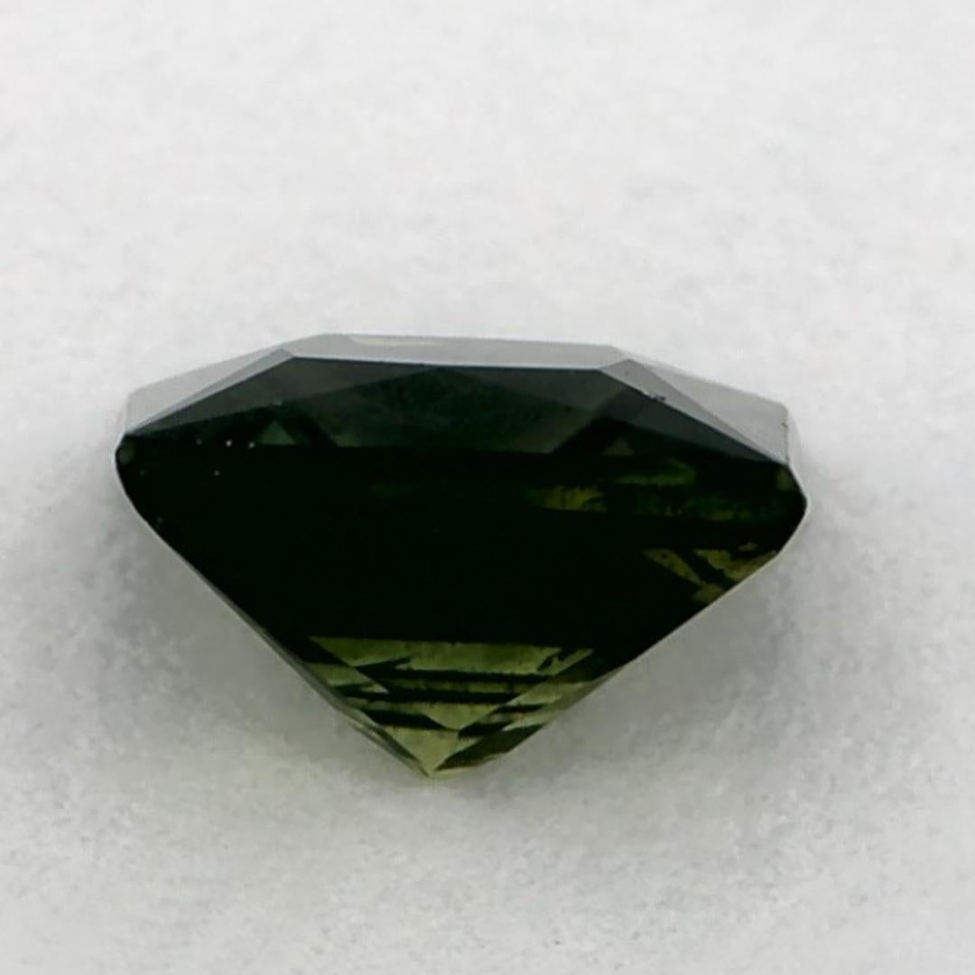 Gema suelta de zafiro azul de 1.29 qt en venta 3