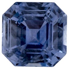 1.29 Karat Blauer Saphir Oktagon-Schliff Loser Edelstein