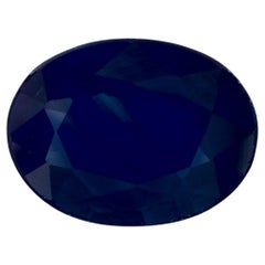 1.29 Ct Blue Sapphire Oval Loose Gemstone (pierre précieuse en vrac)
