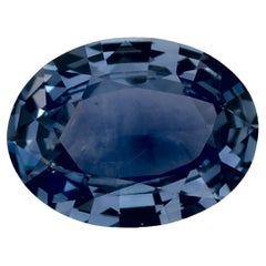 1.29 Ct Blue Sapphire Oval Loose Gemstone