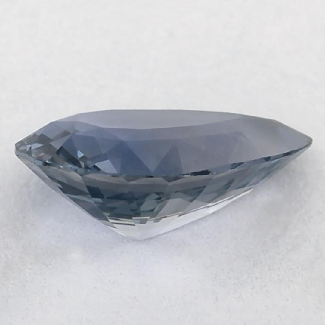 1.29 Karat Blauer Saphir Birne Loser Edelstein im Zustand „Neu“ im Angebot in Fort Lee, NJ
