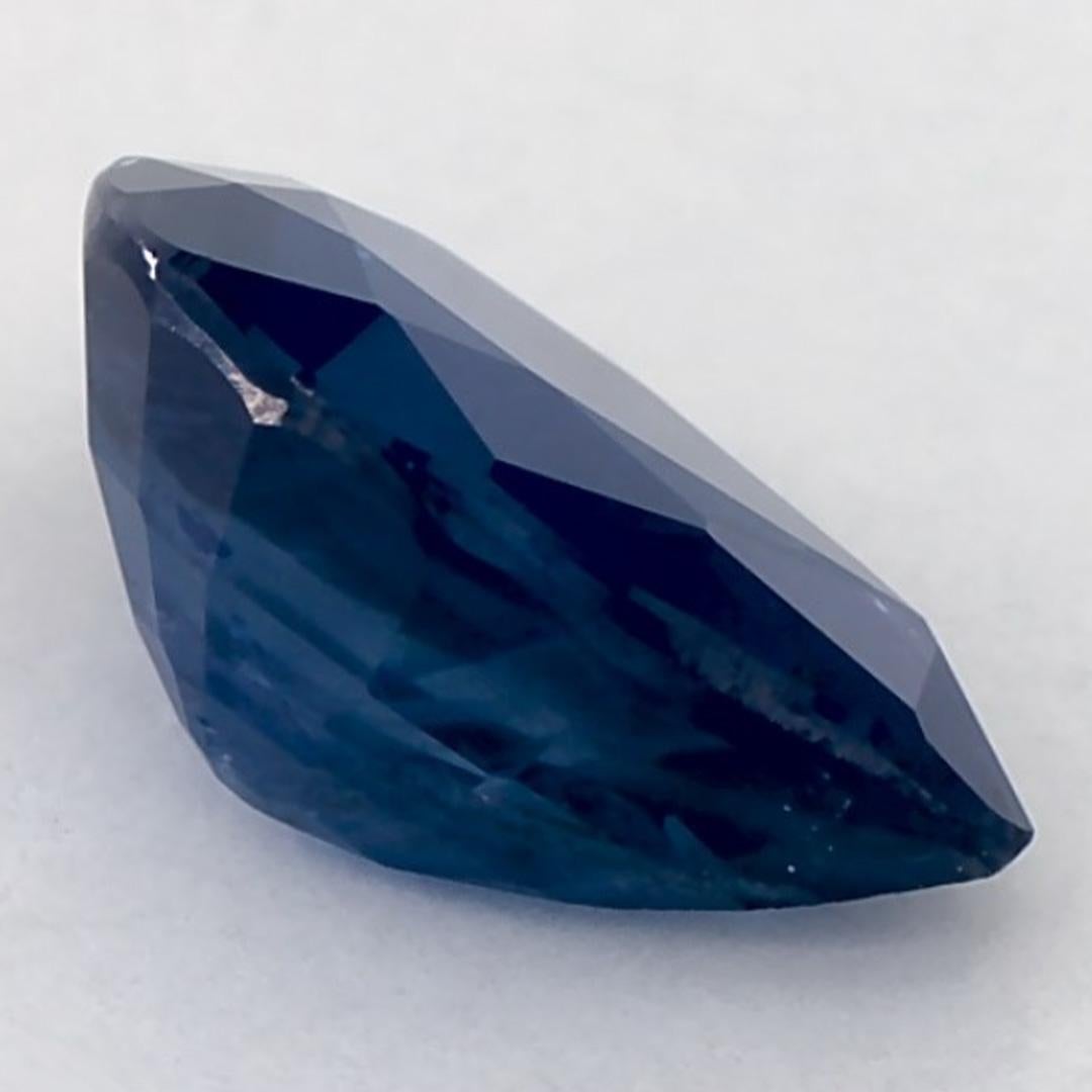 1.29 Karat Blauer Saphir Birne Loser Edelstein im Angebot 1