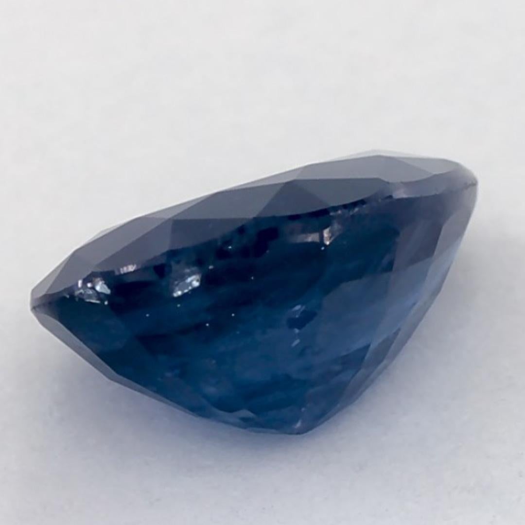 1.29 Karat Blauer Saphir Birne Loser Edelstein im Angebot 2