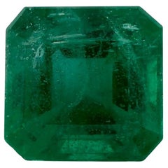 Used 1.29 Ct Emerald Asscher Loose Gemstone