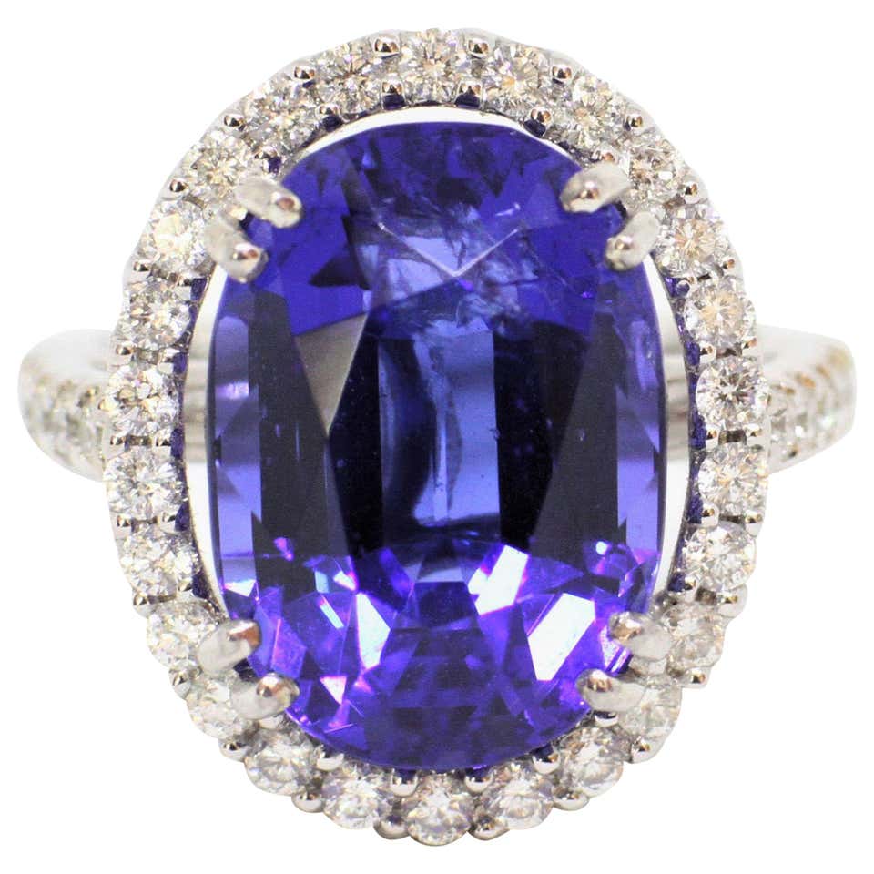 Antique Sapphire and Diamond Cocktail Rings - 12,763 For Sale at ...