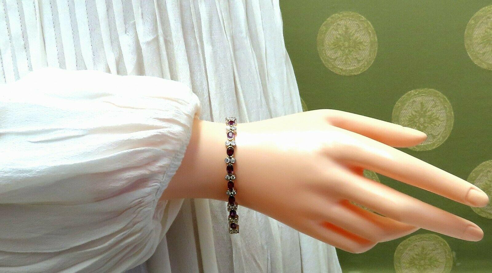 natural ruby bracelet