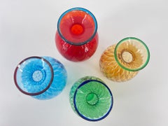 1295 Murano Balloton Principino set of 4 pieces, Murano blown glass