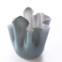 1295 Murano Handmade Glass Art Vase Foulard