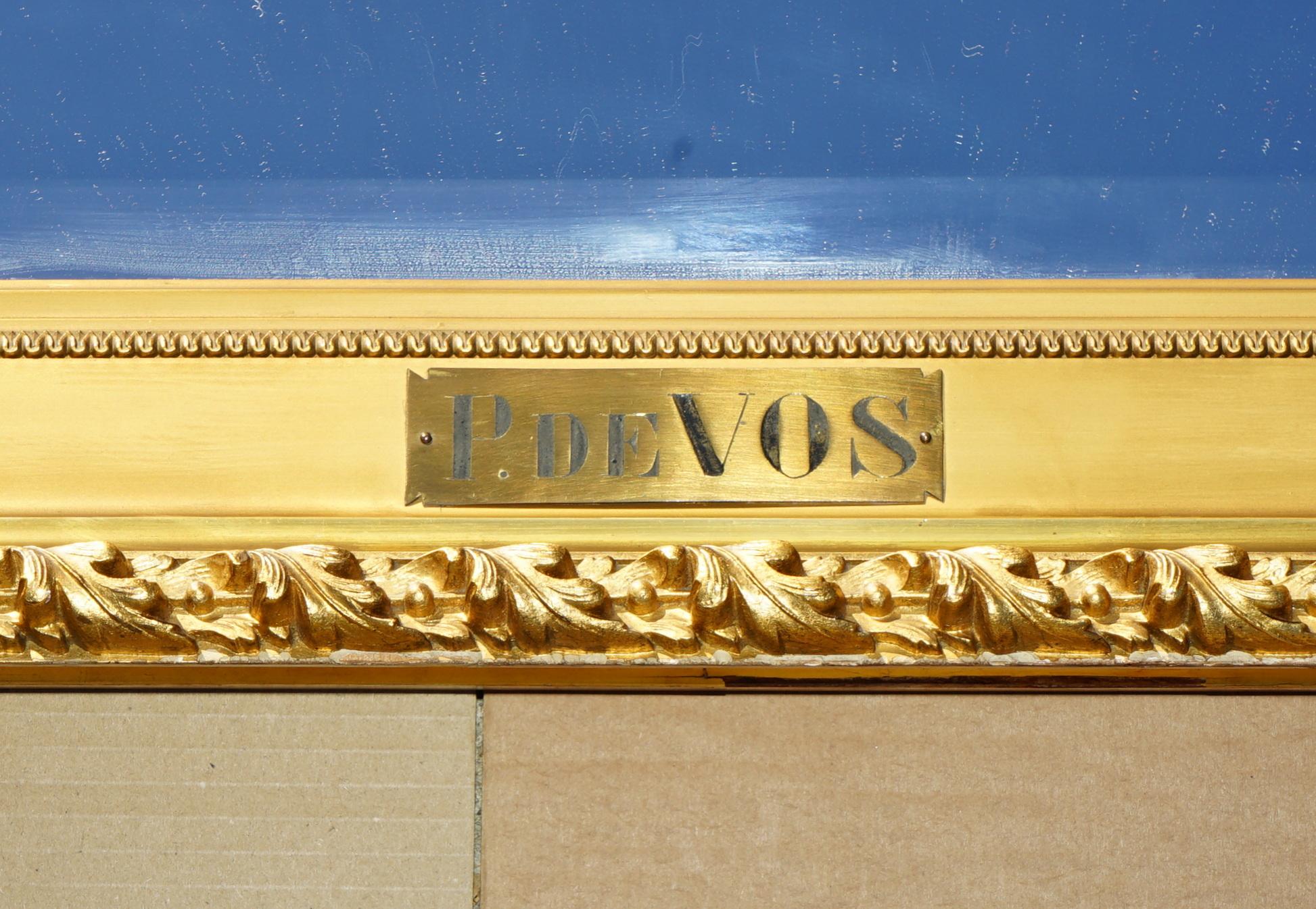 Baroque 129x177CM PAUL DE VOS 17TH CENTURY GiLTWOOD PICTURE FRAMES CONVERTED TO MIRRORS For Sale