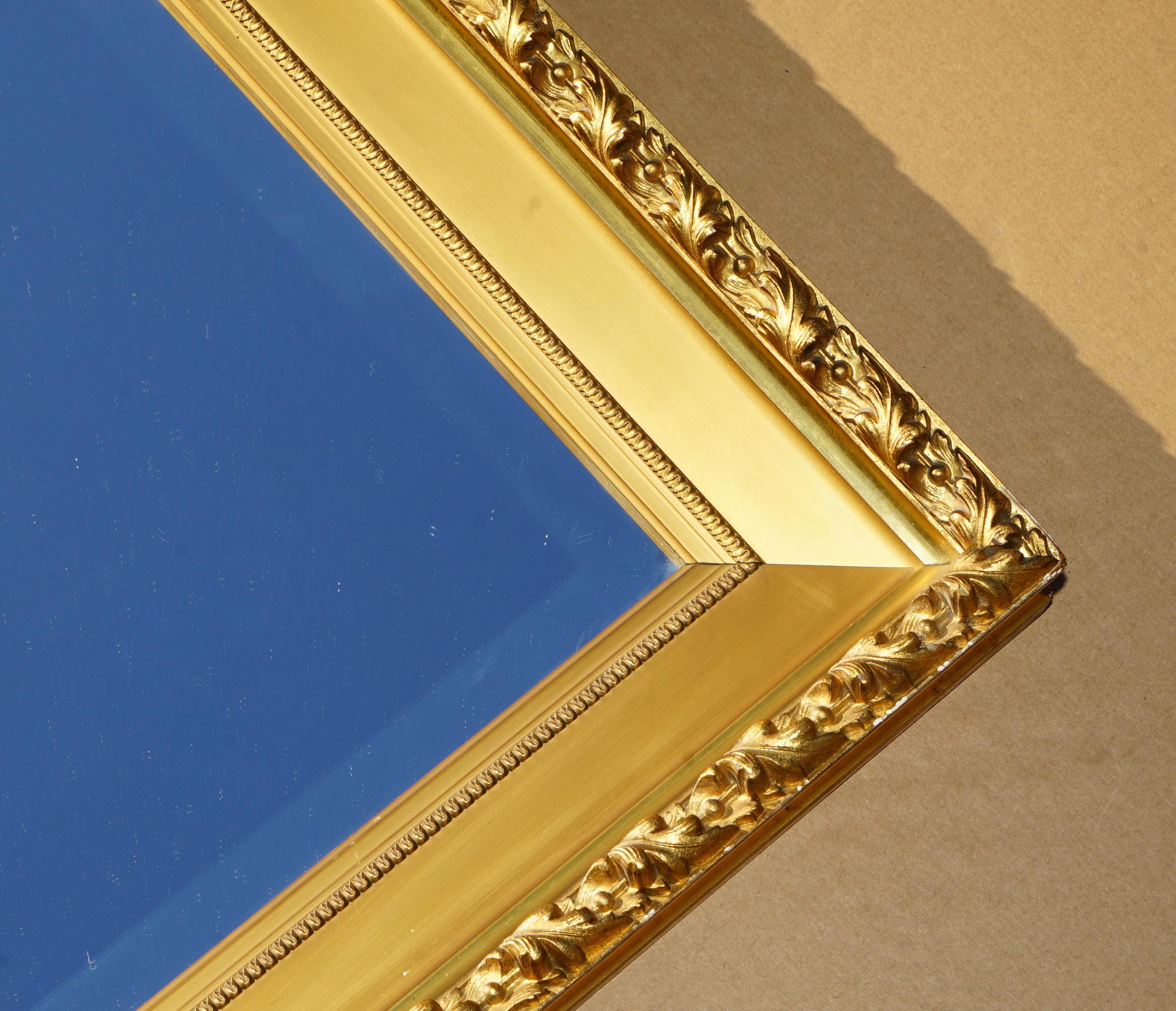 18th Century and Earlier 129x177CM PAUL DE VOS 17TH CENTURY GiLTWOOD PICTURE FRAMES CONVERTED TO MIRRORS For Sale
